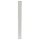 Puxador Slim de Plástico Branco para Móveis Balcão Cômoda Leve Resistente e de Fácil Instalação