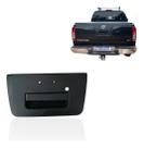 Puxador Tampa Traseira Frontier 2008 a 2016 Preto Fosco Compatível XE/SE/SV/SL