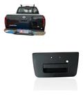 Puxador Tampa Traseira Nissan Frontier 08 a 16 Peça Preta Linha Original SV SE SL Puxador Tampa Traseira Nissan Frontier 08 a 16 Peça Preta Linha Original SV SE SL