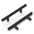 Puxador tipo barra Hickory Hardware 7,6 cm entre furos, níquel preto Puxador tipo barra Hickory Hardware 7,6 cm entre furos, níquel preto