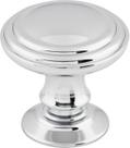 Puxador Top Knobs TK320PC 3,2 cm em liga de zinco cromado polido Puxador Top Knobs TK320PC 3,2 cm em liga de zinco cromado polido