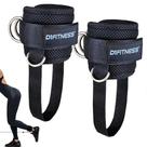 Puxador Tornozeleira D1FITNESS Preto Alça Crossover Puxador Tornozeleira D1FITNESS Preto Alça Crossover