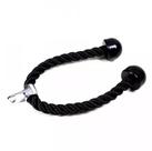 Puxador Triceps Corda Crossover Academia Profissional Preto