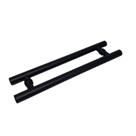 Puxador Tubular 30cm (30x20cm) Aço Inox Preto Tubo 32mm Gold Puxador Tubular 30cm (30x20cm) Aço Inox Preto Tubo 32mm Gold