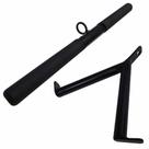 Puxador V Triceps + Reto com Giro 50cm Profissional Academia