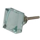 Puxador vidro quadrado ta21514 64367 a3xl3xp3cm vitrix