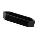 Puxador zen elemento m - 48mm preto