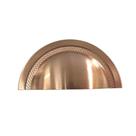 puxador zen shell 64mm rose escovado