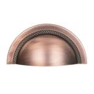 Puxador Zen Shell ZP4318 64mm Vecchio Cobre