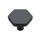 Puxadores de Armário Ravinte Decor Hexagon Preto, Kit com 3, 3,2 cm Puxadores de Armário Ravinte Decor Hexagon Preto, Kit com 3, 3,2 cm