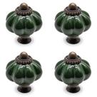 Puxadores de Armário Seimneire Vintage de Cerâmica em Formato de Abóbora 33 mm Puxadores de Armário Seimneire Vintage de Cerâmica em Formato de Abóbora 33 mm