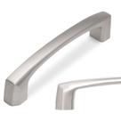 Puxadores para armário de cozinha BUKOBYHE, 2 unidades, 7,6 cm, níquel acetinado