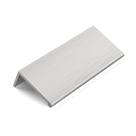 Puxadores para gabinete Rergy 64 mm, níquel escovado, kit com 10
