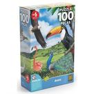 Puzzle 100 peças Aves 03925 - Grow