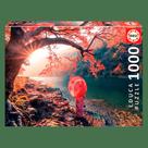 Puzzle 1000 peças Amanhecer no Rio Katsura Japão - Educa Imp