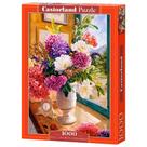 Puzzle 1000 Peças Vaso de Hortências - Castorland Importado 1044442 Puzzle 1000 Peças Vaso de Hortências - Castorland Importado 1044442