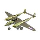 Puzzle 3D de Metal Colorido - Modelo de Aeronave VF-1S RAH-66 - Brinquedo Educacional para Adultos