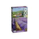 Puzzle Campos de Lavanda - 500 Peças