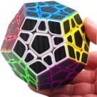 Puzzle Cube Magic Pyraminx 3x3 Cube Dodecaedro com adesivo