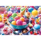 Puzzle: Doces de sorvete MINIWAN, 1000 peças, 70x50 cm