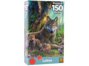 Puzzle Lobos 150 Peças - Grow