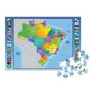 Puzzle Mapa do Brasil 250 Peças Toia - 50x35cm