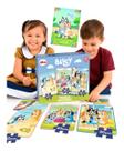 Puzzle Progressivo Bluey 12 20 30 Peças Elka Infantil Jogo