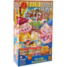 Puzzle Progressivo Monte E Conte Três Porquinhos Grow 03561