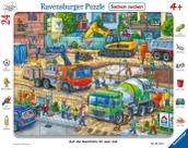 Puzzle Ravensburger Busy Construction Site, 24 peças, 4 anos ou mais
