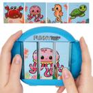 Puzzle rotativo Fullware para crianças de 3 a 8 anos: tema Sea World