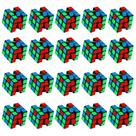 Puzzle Toy Libay Mini Cube 3x3, pacote com 20 lembrancinhas para crianças
