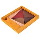 Puzzle Toy Wooden, jogo de 5 peças de formas e geometria para crianças