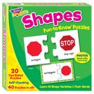 Puzzle Trend Enterprises Shapes, divertido de conhecer, T-36008, 40 unidades