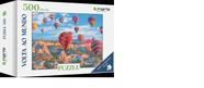Puzzle Volta ao Mundo - Balões na Capadócia - Turquia - 500 Peças