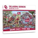Puzzle YouTheFan NCAA Oklahoma Sooners Game Day no Zoológico