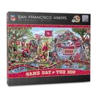 Puzzle YouTheFan NFL San Francisco 49ers Game Day no Zoológico