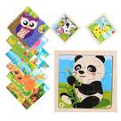 Puzzles de madeira MAISHEKE Animal Theme 135 peças para crianças de 4 a 8 anos