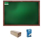 Qdo Vde 60x40 + Apagador + Giz
