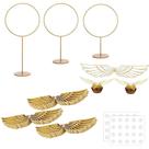 Qhinaster Kit de Decoração para Festa de Mago com Chocolate, 103 Peças Qhinaster Kit de Decoração para Festa de Mago com Chocolate, 103 Peças