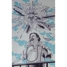 Quadr de Madeira Pequeno (30cmX20cm) Pablo Escobar/Discurso/Avião/Narcos/Série