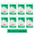 Quadradinho de Algodão Sussex com 95g cada - Kit com 8 pacotes