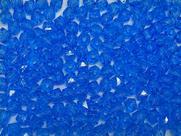 Quadrado Passante 08mm 500g Cor 049 Azul Royal Transparente
