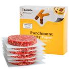 Quadrados de papel vegetal Katbite Hamburger Patty 1000 unidades