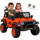 Quadriciclo Eletrico Bandeirante 2 Lugares Laranja 12V Controle Quadriciclo Eletrico Bandeirante 2 Lugares Laranja 12V Controle