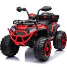 Quadriciclo Eletrico Bandeirante Super ATV com Bau 12V Vermelho