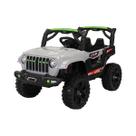 Quadriciclo Elétrico Carrinho P/ Criança Jipe 12v Cinza Usb