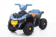 Quadriciclo Elétrico Infantil 6V Azul Brinquedo Motorizado para Crianças Quadriciclo Elétrico Infantil 6V Azul Brinquedo Motorizado para Crianças