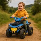 Quadriciclo Eletrico Infantil 6V Bateria Recarregavel Criança 3 Anos Tracao Estabilidade Diversão Me