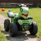 Quadriciclo Elétrico Infantil 6V Dinossauro Rex Carro Elétrico Carrinho de passeio