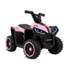 Quadriciclo Elétrico Infantil 6v Luz E bluetooth Com Marcha Frente E Ré Bandeirante
